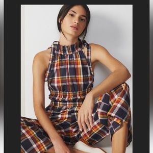 +K O P A L+ Herra plaid Jumpsuit
